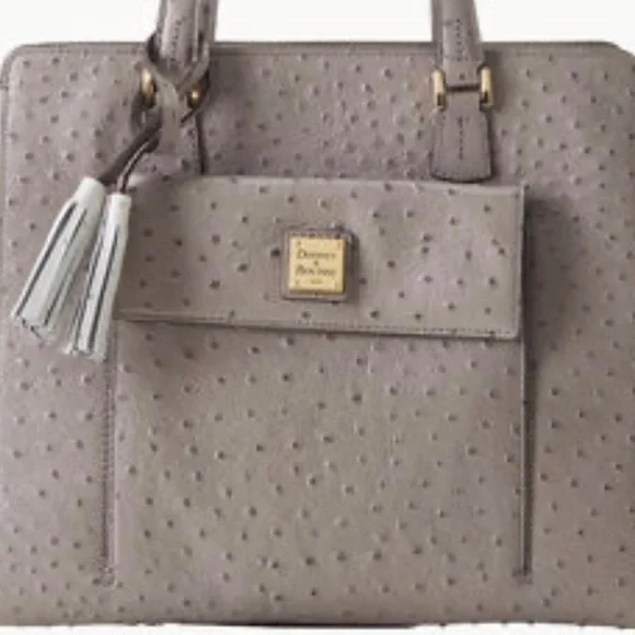 Large Ostrich East West Shopper - Picture 8 of 13